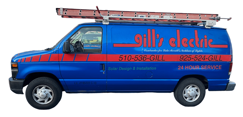 Gill's Electric service van